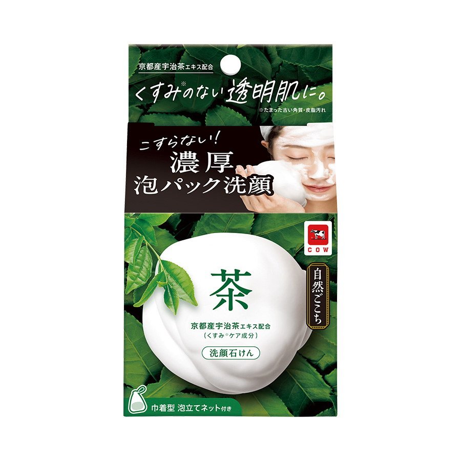 自然派綠茶洗顏皂
